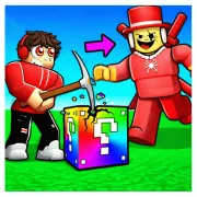 Break Brainrot Lucky Blocks! Obby Tycoon 3D