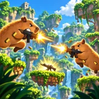 Capybaras with Guns