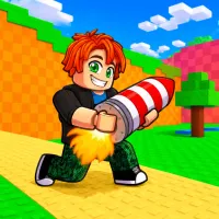 Fly the Rocket For Lucky Blocks!