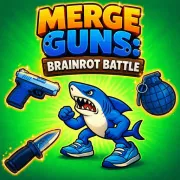 Merge Guns: Brainrot Battle