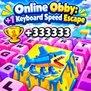 Online Obby: +1 Keyboard Speed ​​Escape