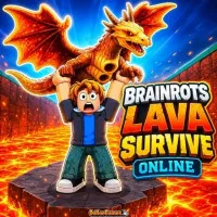 Brainrots Lava Survive Online