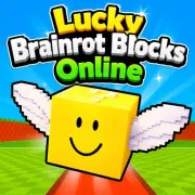 Lucky Brainrot Blocks Online