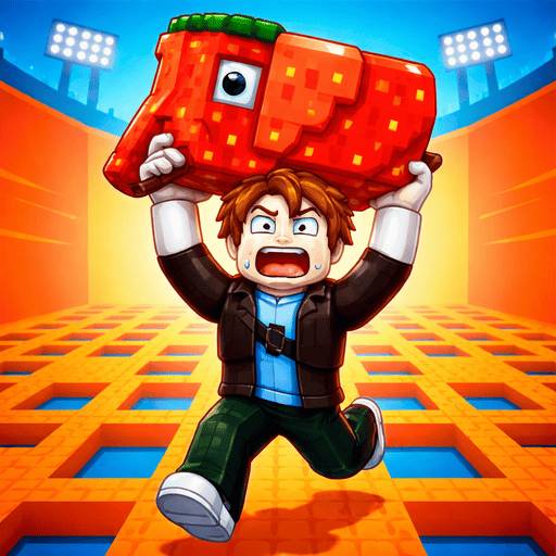 Play game Brainrots 3D Don't fall down!