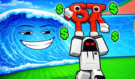 Play game Escape from the Tsunami and Save Brainrot-Original