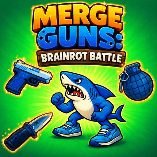 Play game Merge Guns: Brainrot Battle