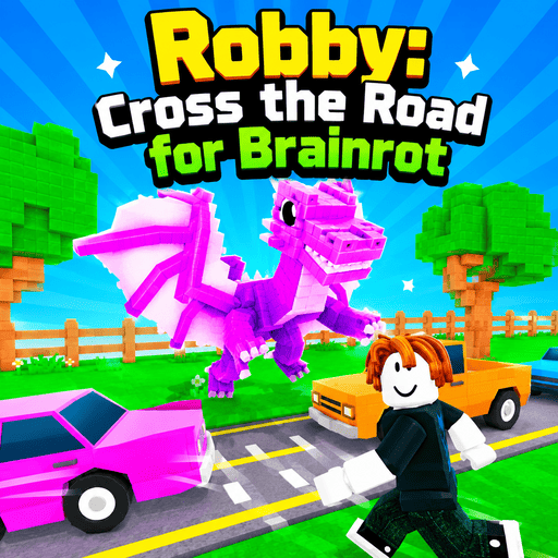 Play game Robby Cross the Road for Brainrot