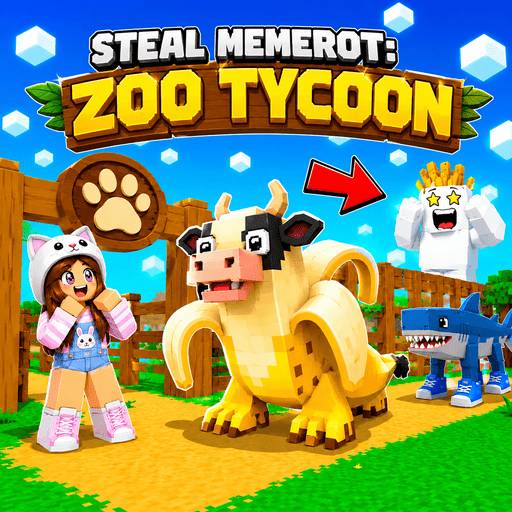 Play game Steal Memerot Zoo Tycoon