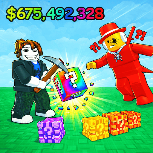 Play game Break a Lucky Block - Get Brainrot!