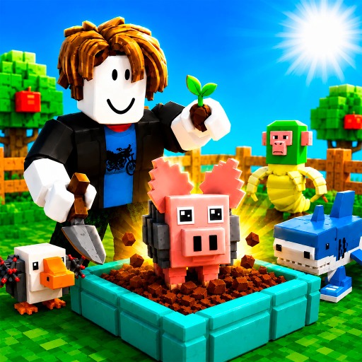 Play game Grow a Garden for Brainrots