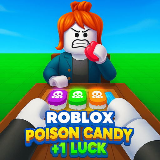 Play game Roblox Poison Candy +1 Luck